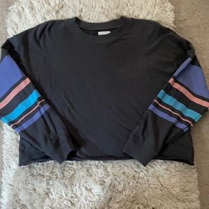 American Eagle size XS Cropped sweatshirt gray